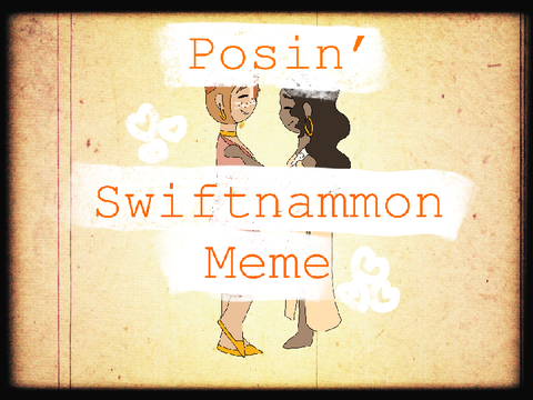 ˎˊ- Posin’ Swiftnammon meme : gift for Midnight ˎˊ-