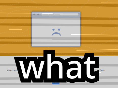 Something went wrong