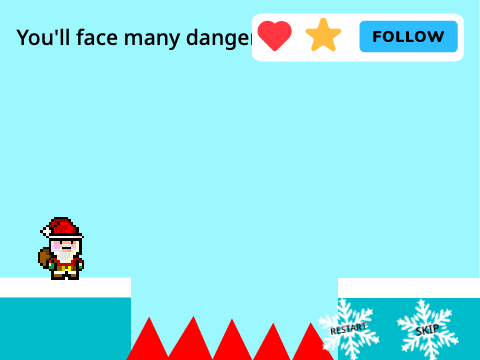 Christmas - A Platformer- MORE LEVELS!!!!!!!!