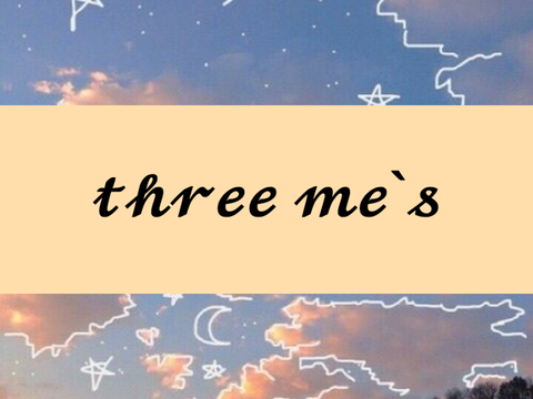 three mes? Lola drawing three mes