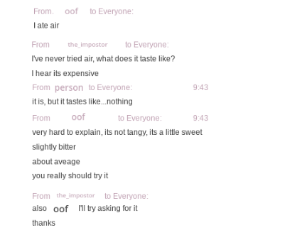 lol funny zoom chat 2