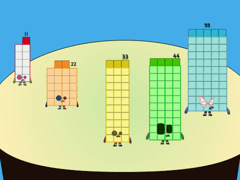 Numberblocks Band but elevens remix