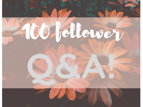 100 follower Q&A!