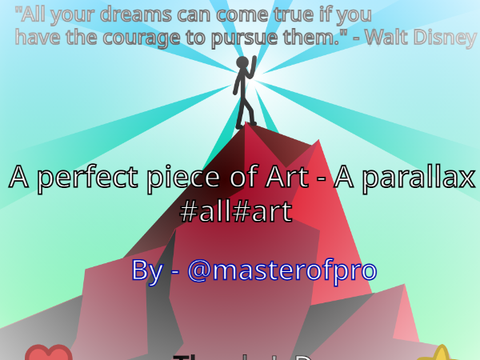 A perfect piece of Art - A parallax                     #all#art
