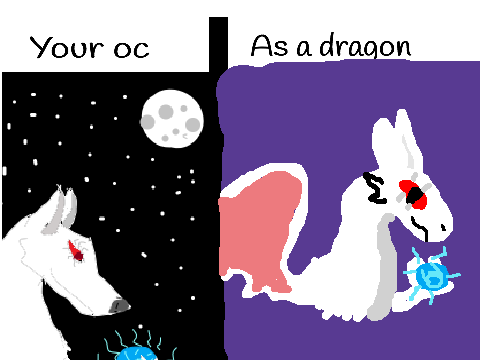 I'll remake your oc into a dragon! remix remix