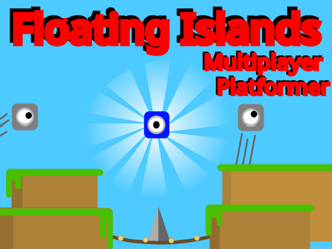 Floating Islands - Multiplayer Scrolling Platformer #games #all