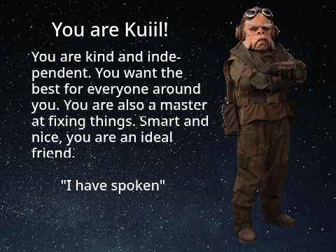 Mandalorian Personality Quiz