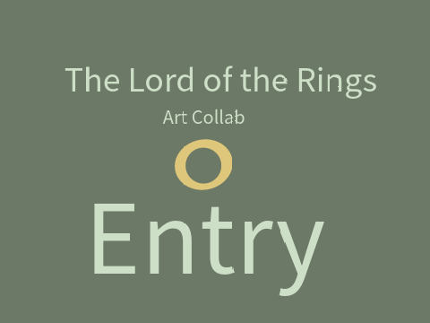 Lord Of The Rings Digital Art Collab (Closed) Entry