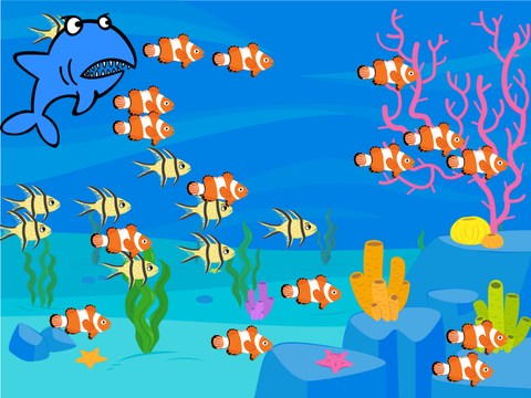 A very hungry shark game