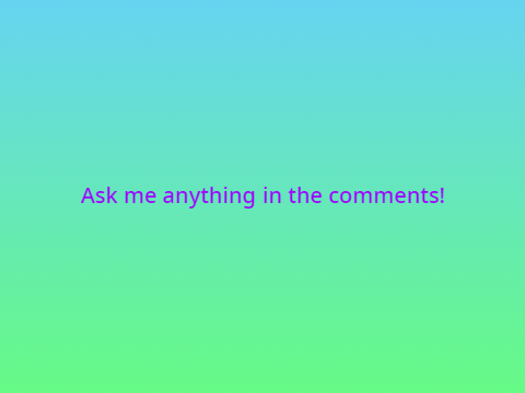 [CLOSED] 125 followers Q&A