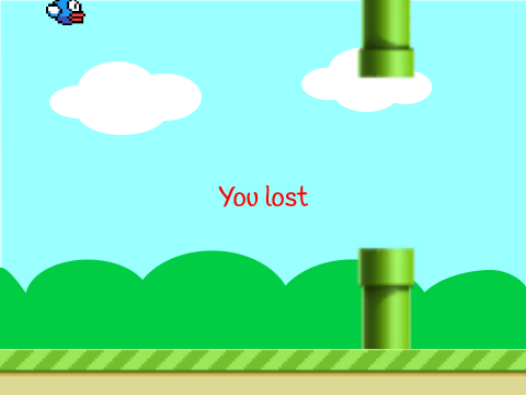 Flappy bird (a real game)