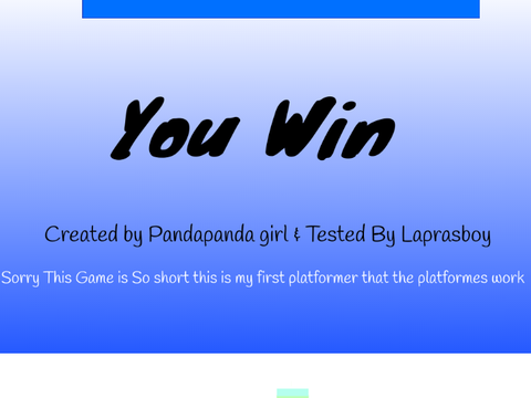 Rainbow Platformer