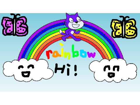rainbow cat