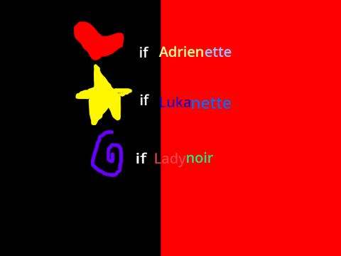 Adrienette vs Lukanette vs Ladynoir :3