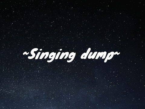 singing thing
