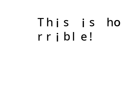 Customizable Text Display