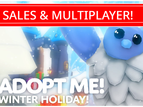 ☁ADOPT ME! MULTIPLAYER!~SALES & WINTER UPDATE!