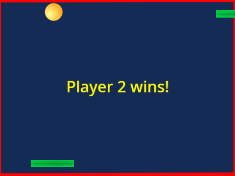 2 player pong i guess