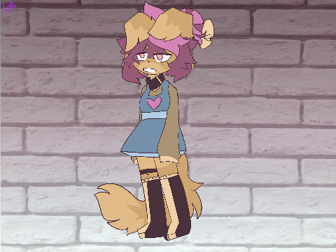I tried to design a new Oc who wants her