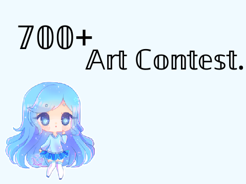 CLOSED ┊ 700+ Art Contest 