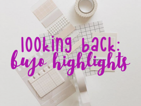 Bullet Journal Highlights of 2020