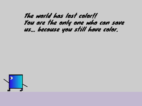 Uncolored a Platformer