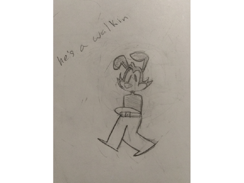 He's a Walkin