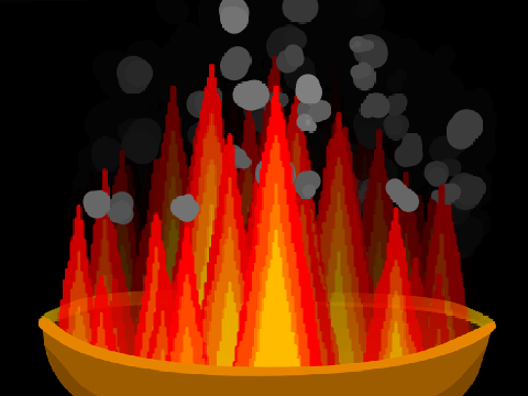 A  Bowl of Pen Fire