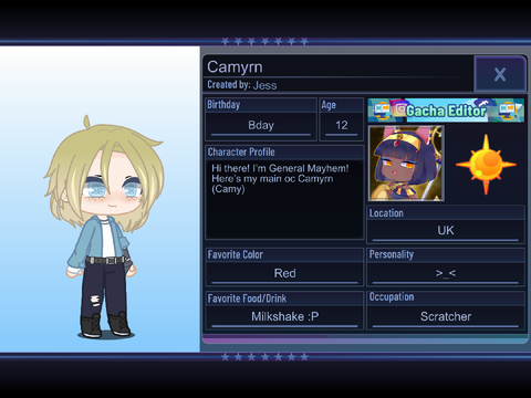Character offline-online import code