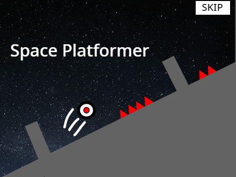 Space Platformer Game assets