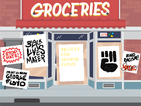Black Lives Matter - Paint Your Message remix