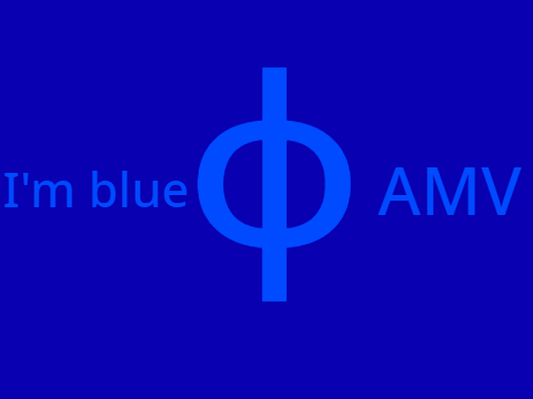 I'm blue ϕ AMV 