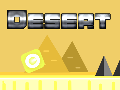 Desert　scrolling platformer　#games  #all 