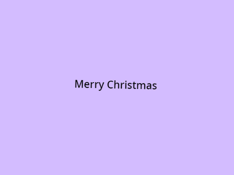 Merry Christmas Everyone!