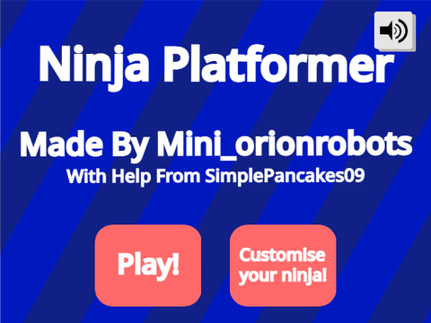 Ninja Platformer 1.0.5 - A Mobile Friendly Platformer