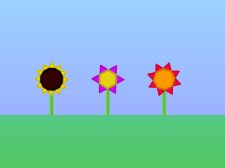 100% Pen Flowers