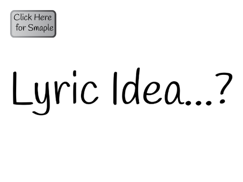 Lyric Idea for the Scratch Choir