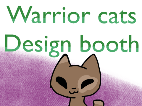 Warrior cats design booth