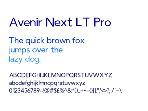 Avenir Text Engine v2.0 | Blue OS
