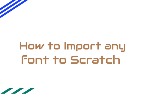 How to import any font you want #I am back