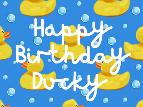 ☆ Ducky's B-day Gift ☆