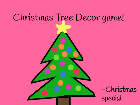 ✨Christmas Tree Decor game✨(Christmas special)