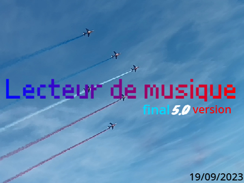 Lecteur de musique V5.0 (final version)
