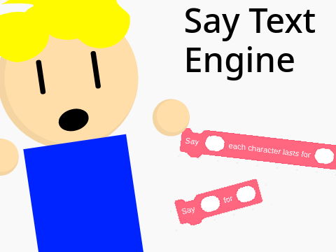 Say Text Engine
