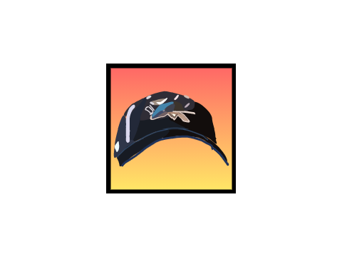 Blockshade of my Sharks Hat