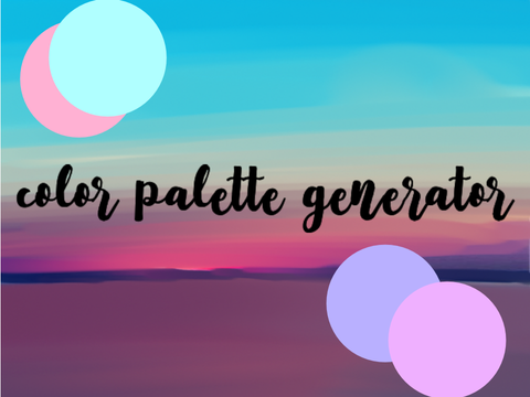 Color Palette Generator 