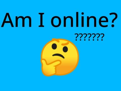 .+ Am i Online? +.