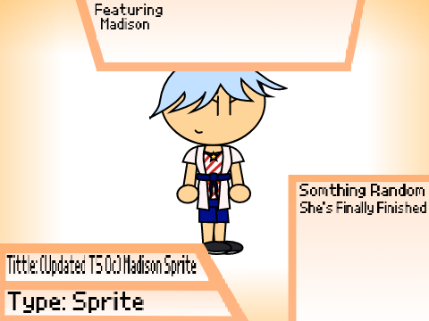 (Updated TS Oc) Madison Sprite