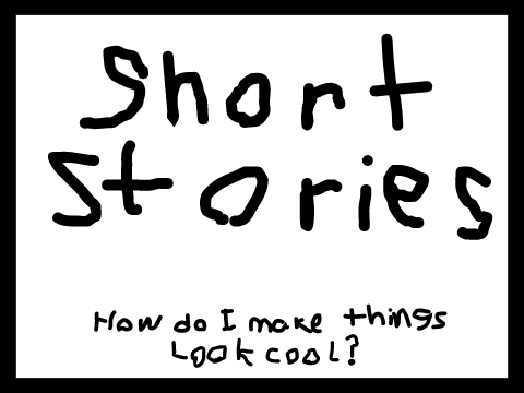 The starting of the Short Stories series.