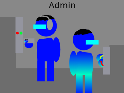 Among Us Art: Admin